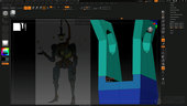 Sculpting with ZModeler