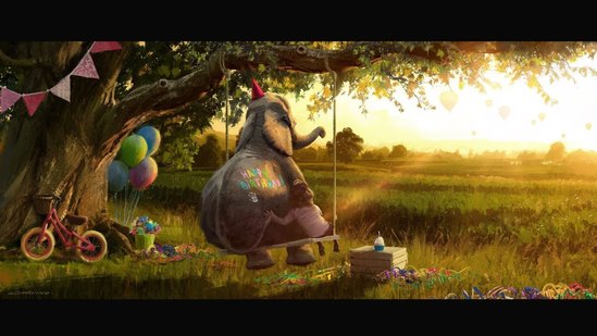 Cinematic Illustration for Film Thumbnail