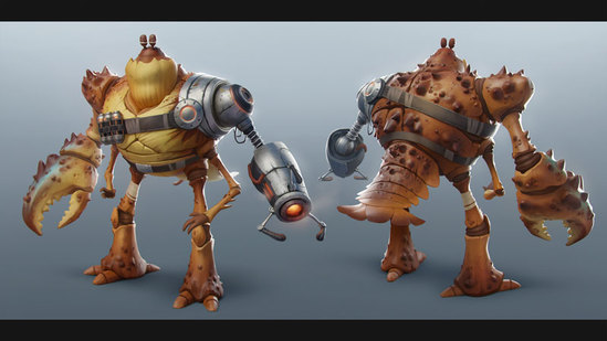 2D & 3D Character Design in Photoshop & Blender Thumbnail