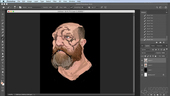 Designing Character Makeup for Film in Photoshop