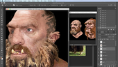 Designing Character Makeup for Film in Photoshop
