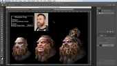 Designing Character Makeup for Film in Photoshop