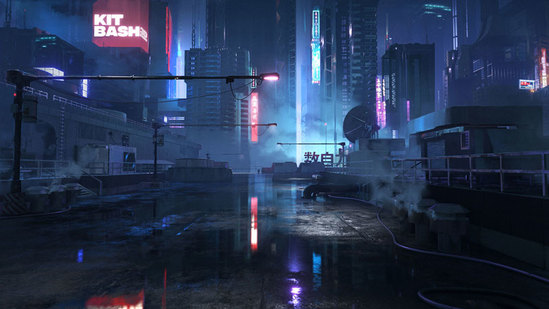 Designing Animation Backgrounds Using Blender & Photoshop Thumbnail