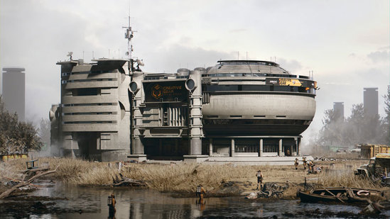 Design Futuristic Architecture Using Blender Thumbnail