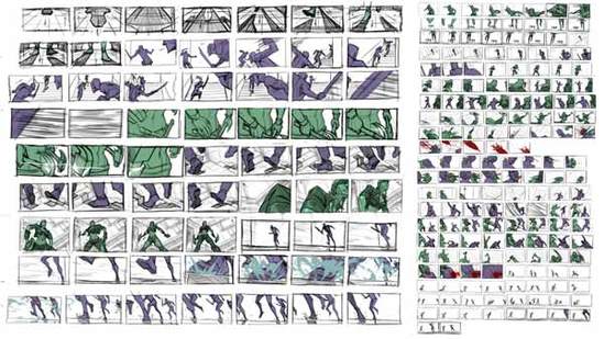 Storyboarding Techniques: Creating a Fight Sequence Thumbnail